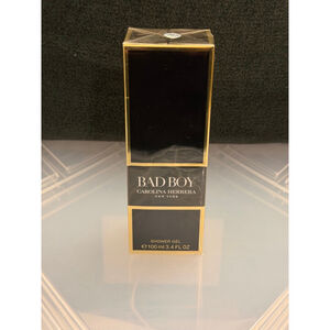 New Carolina Herrera Bad Boy Shower Gel 100 ml • Sealed Box • Men’s Bath Gel